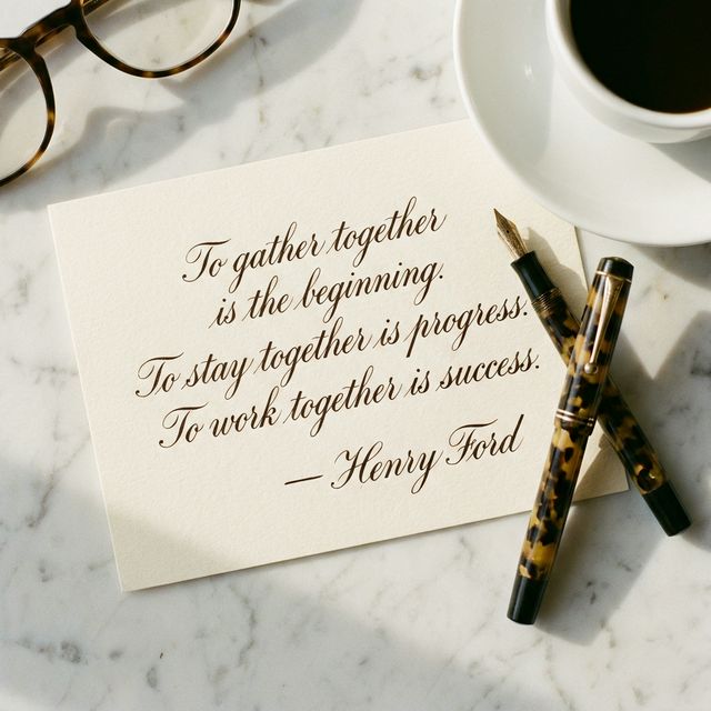 Personal handwritten note